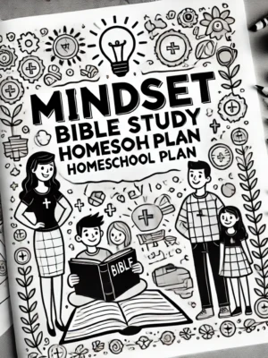 Mindset Bible Study Homeschool Plan & Activity Book